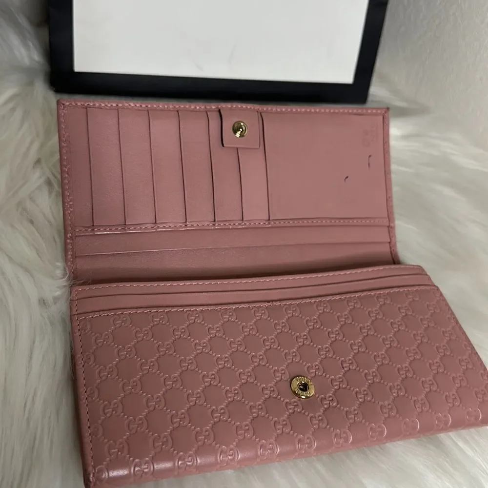 💯Authentic Guccissima Bifold Long Wallet🍀